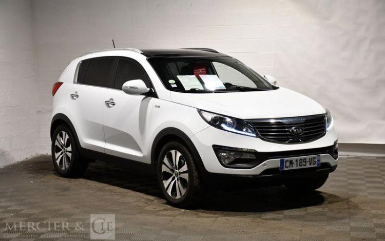 KIA SPORTAGE 2,0 CRDI 136 PREMIUM 4X4  AWD BLANC CM-189-VG