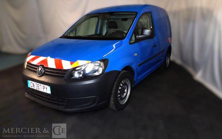 VOLKSWAGEN CADDY FOURGON 2.0 ECOFUEL 110 BLEU CN-367-PY