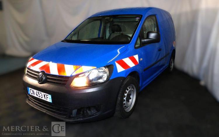 VOLKSWAGEN CADDY FOURGON 2.0 ECOFUEL 110 BLEU CN-453-KF
