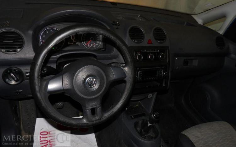 VOLKSWAGEN CADDY FOURGON 2.0 ECOFUEL 110 BLEU CN-453-KF