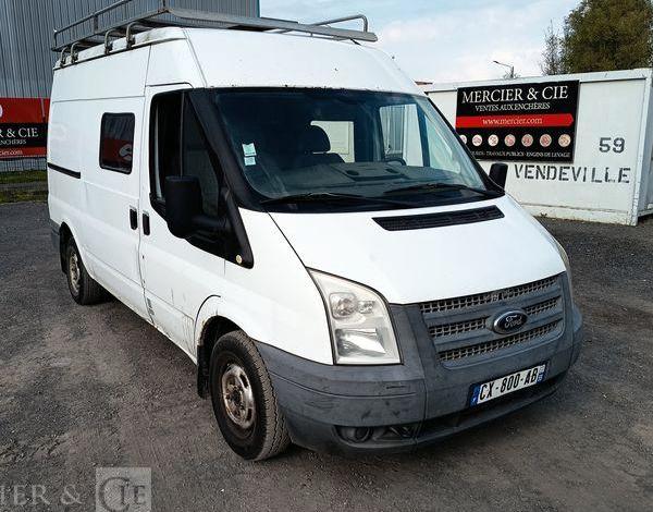 FORD TRANSIT 2006 TRACTION PHASE 2 280M 2.2 TDCi 16V DPF FOURGON MOYEN TOLE 100CV BLANC CX-800-AB