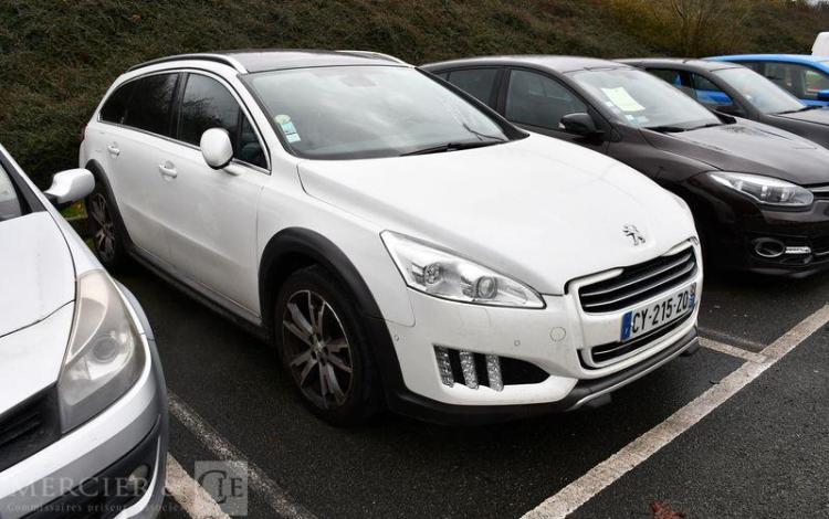 PEUGEOT 508 SW 2,0 HYBRID4 E-HDI 200H 165 FULL HYBRID 4X4 BMP BVA BLANC CY-215-ZQ
