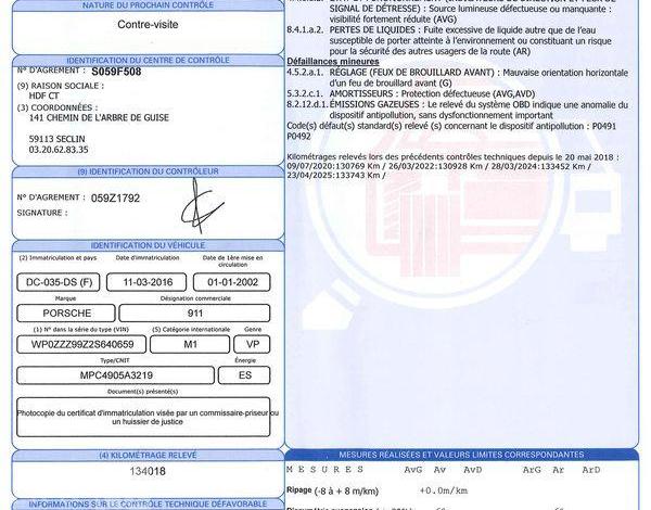 PORSCHE 996 CABRIOLET 996 3.6 320 CARRERA 4 TIPTRONIC-S GRIS DC-035-DS