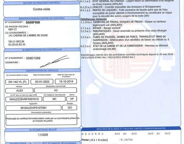 AUDI A3 1.6 TDI 110 AMBIENTE NOIR DK-142-YL