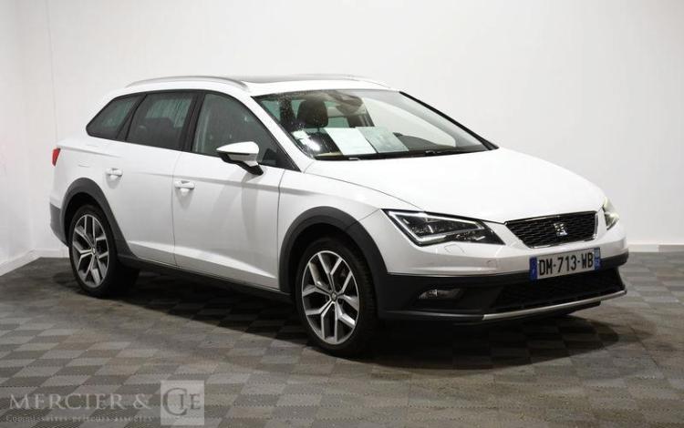 SEAT LEON SW 2,0 TDI 184CH DSG X-PERIENCE BLANC DM-713-WB