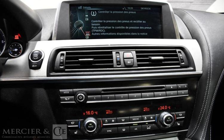 BMW SERIE 6 GRAN-COUPE 3,0 640 D 315 LUXE XDRIVE BVA NOIR DQ-004-FG