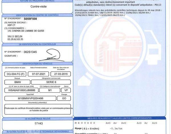 BMW SERIE 6 GRAN-COUPE 3,0 640 D 315 LUXE XDRIVE BVA NOIR DQ-004-FG