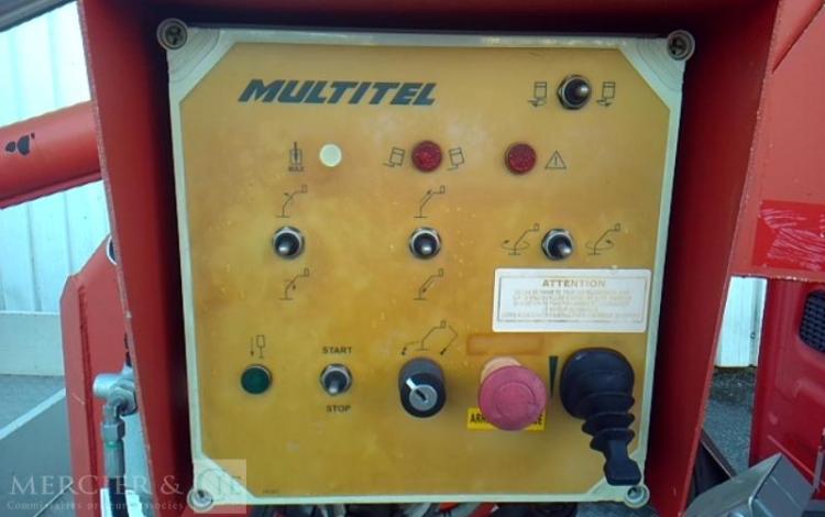 MULTITEL 35-110 NACELLE SUR VL MULTITEL MT202 20M 4057H ROUGE DY-535-RM