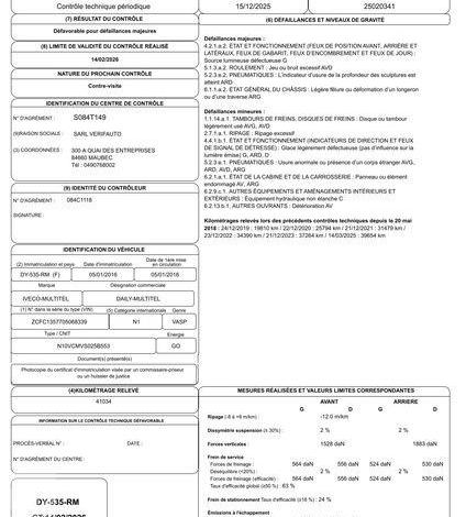 MULTITEL 35-110 NACELLE SUR VL MULTITEL MT202 20M 4057H ROUGE DY-535-RM