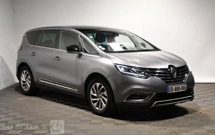RENAULT ESPACE 1.6 DCI TWIN-TURBO 160CH ENERGY ZEN EDC BVA GRIS EB-889-RA