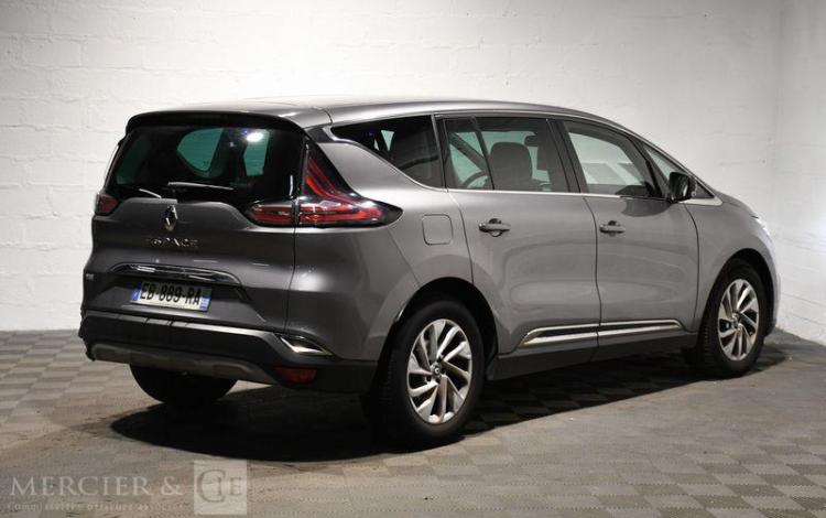 RENAULT ESPACE 1.6 DCI TWIN-TURBO 160CH ENERGY ZEN EDC BVA GRIS EB-889-RA