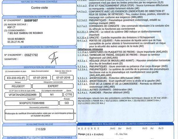 PEUGEOT EXPERT HDI BLEU ED-233-VQ