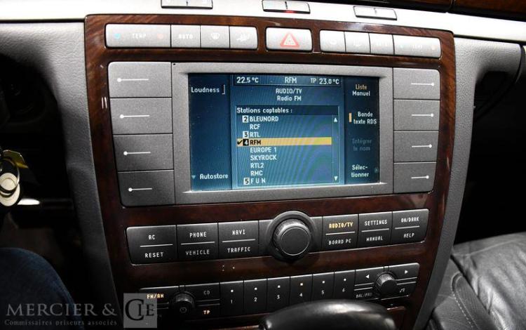 VOLKSWAGEN PHAETON PHASE I 3.0TDI 4 MOTION V6 24V 224CV BOITE AUTO NOIR EF-743-VK