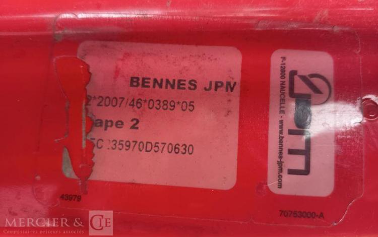 IVECO 35C13 BENNE SIMPLE CABINE COFFRE  EG-589-AH