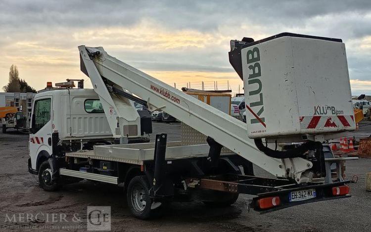 RENAULT MAXITY AVEC NACELLE KLUBB VT-60 NE -17 M – DIESEL – 1982 HEURES – ANNE 2016 BLANC EH-342-MX