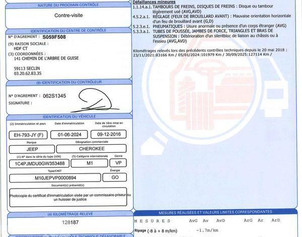 JEEP CHEROKEE 2,2L LIMITED NOIR EH-793-JY