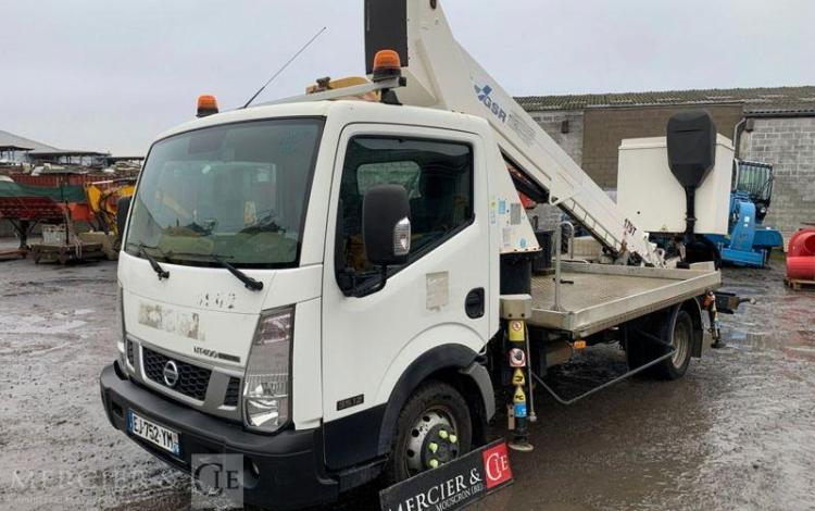 NISSAN CABSTAR AVEC NACELLE GSR E179T – 11 M – DIESEL 142419 KMS – ANNEE 2017  EJ-752-YM