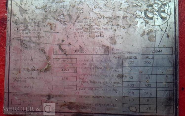 MULTITEL DAILY AVEC NACELLE MULTITEL MX250 25M  EJ-953-ZC