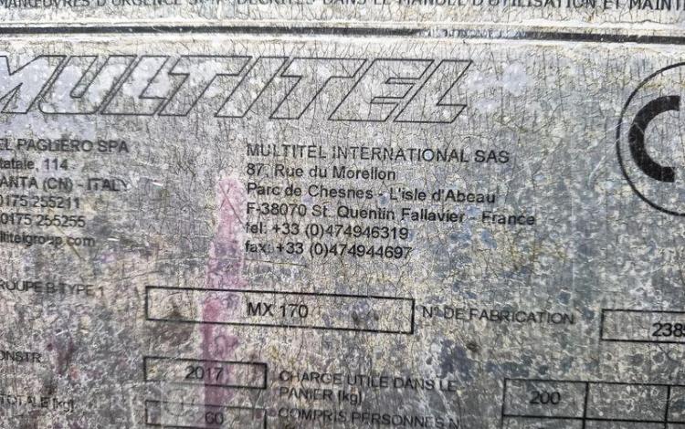 MULTITEL 35S12 AVEC NACELLE MULTITEL MX170 16M  EK-410-LM