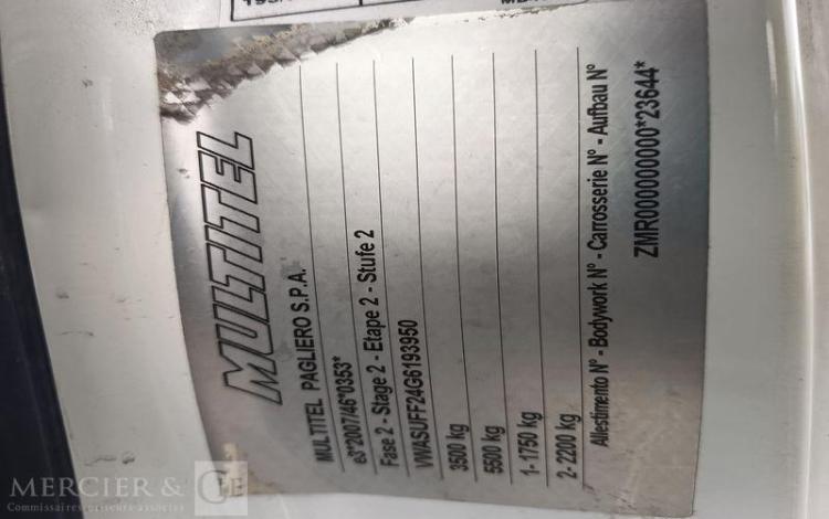 NISSAN CABSTAR NT400 AVEC NACELLE MULTITEL MT202 – 20 METRES – 2404 HEURES – ANNEE 2017 BLANC EL-347-SQ