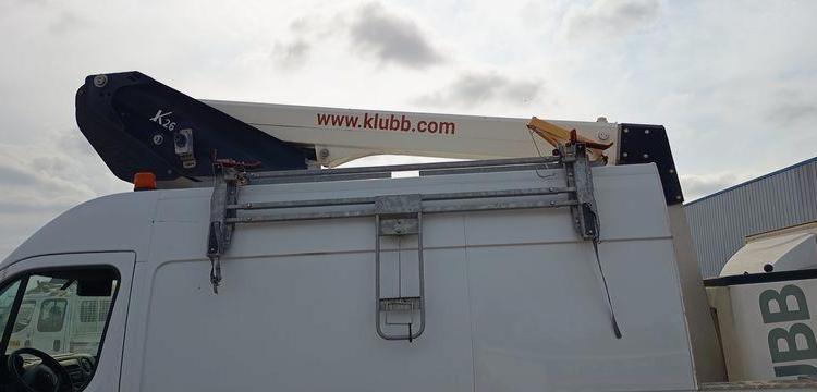 RENAULT MASTER III PHASE 2 L3H2 2.3 dCi 16V ENERGY 170 CV NACELLE KLUBB K26 10 M – 580 H BLANC EM-854-SE