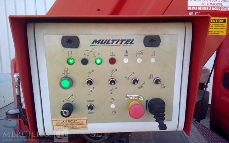 MULTITEL 35-120 NACELLE SUR VL MULTITEL MT222 22M 3520H ROUGE EQ-891-ZD