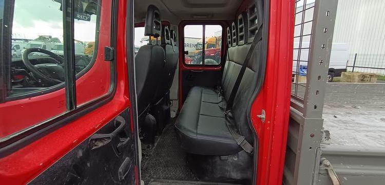 IVECO DAILY 35C12  BENNE DOUBLE CABINE – DIESEL – 132690 KMS – ANNEE 2017 ROUGE ER-705-EL