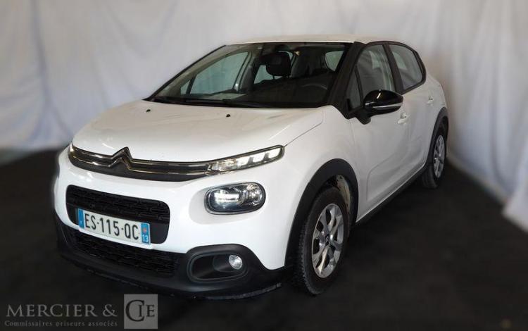 CITROEN C3 1.6 BLUEHDI 100 FEEL BUSINESS BLANC ES-115-QC
