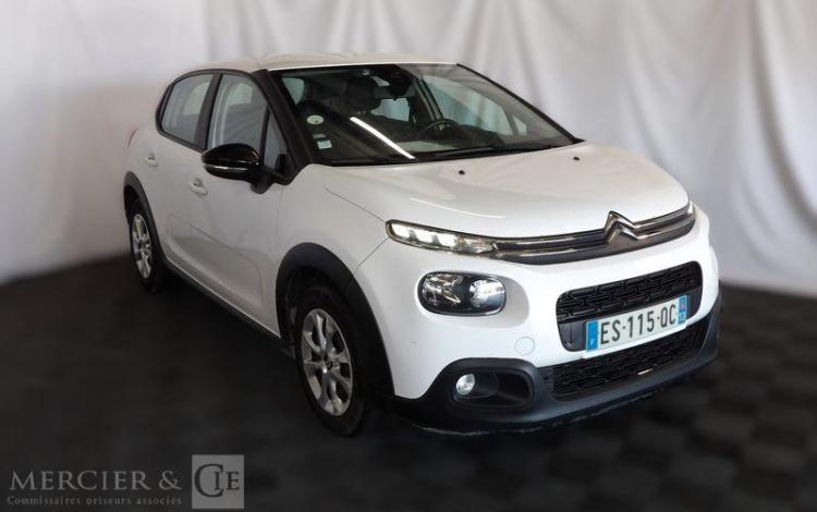 CITROEN C3 1.6 BLUEHDI 100 FEEL BUSINESS BLANC ES-115-QC
