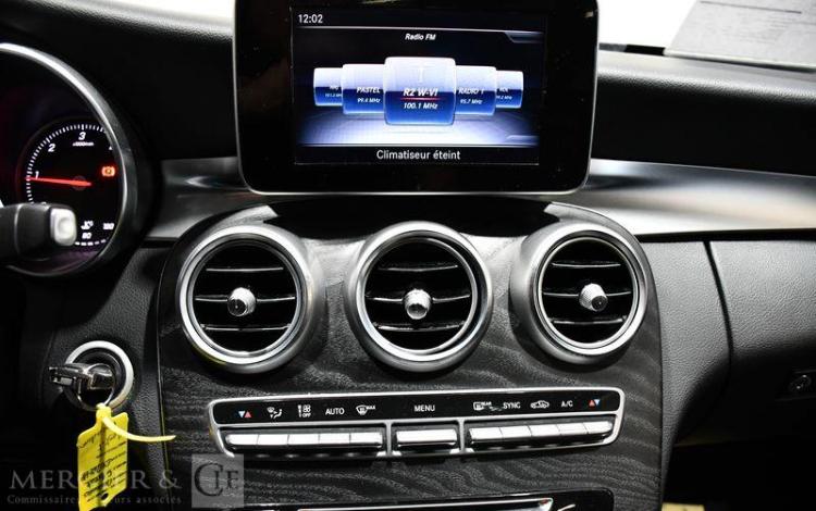 MERCEDES CLASSE C BREAK 180 SPORTLINE NOIR EV-268-HP