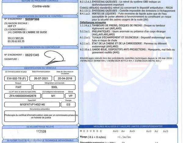 FIAT 500L 0,9 TWINAIR 105 POP STAR S&S BLEU EW-502-TB