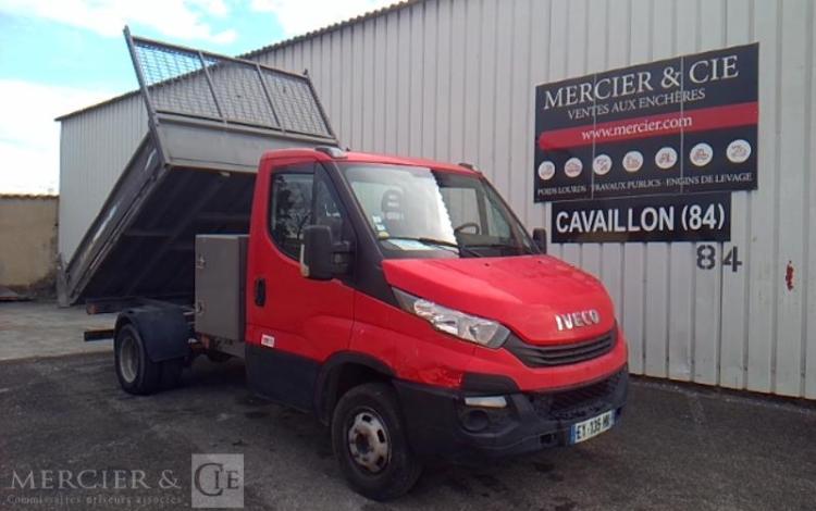 IVECO 35-120 BENNE SIMPLE CABINE COFFRE  EY-135-MK