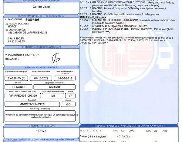 RENAULT KADJAR BUSINESS ENERGY DCI130 NOIR EY-238-FV