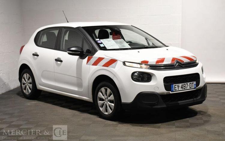 CITROEN C3 BLANC EY-497-DT
