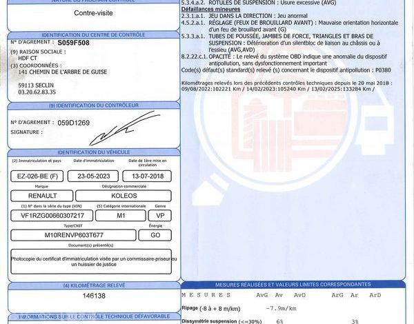 RENAULT KOLEOS 1.6 DCI 130 ENERGY INTENS 4X2 GRIS EZ-026-BE