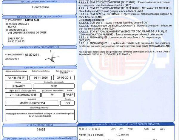 RENAULT CLIO STE REVERSIBLE BUSINESS DCI 90 EDC BLANC FA-436-RB