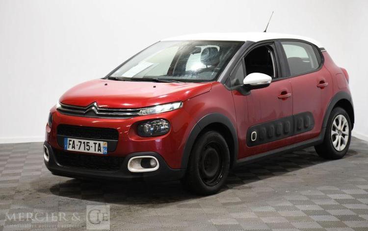 CITROEN C3 1,6 BLUEHDI 75 FEEL ROUGE FA-715-TA