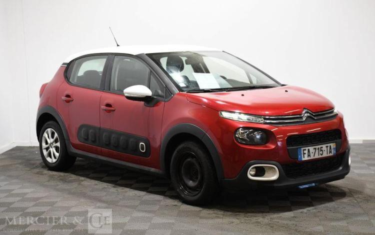 CITROEN C3 1,6 BLUEHDI 75 FEEL ROUGE FA-715-TA