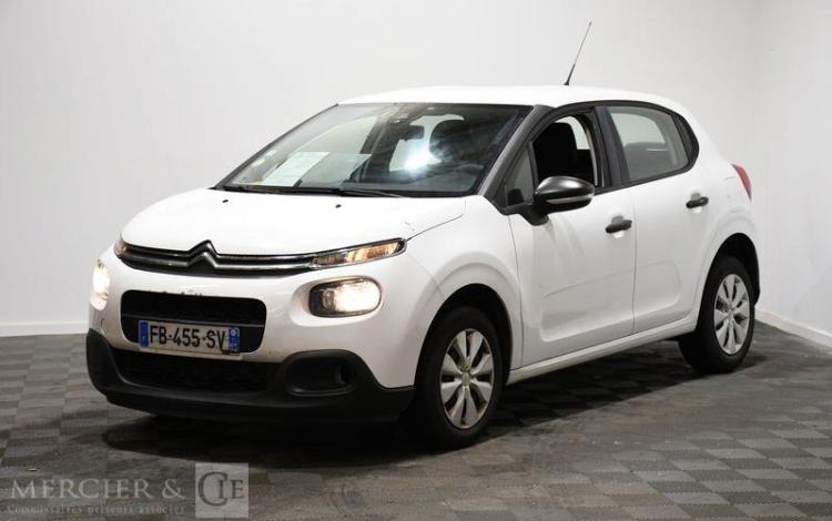 CITROEN C3 BLANC FB-455-SV