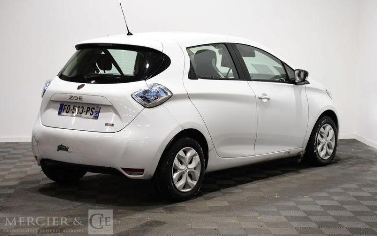 RENAULT ZOE R90 ZE 90 40KWH ACHAT-INTEGRAL CHARGE-NORMALE LIFE BLANC FD-513-PS