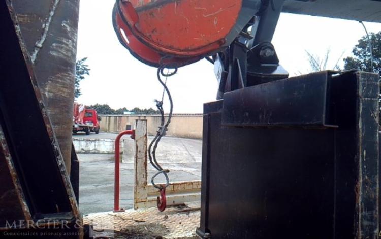 RENAULT MASTER FOREUSE GRUE D12 RISA  FF-224-PB