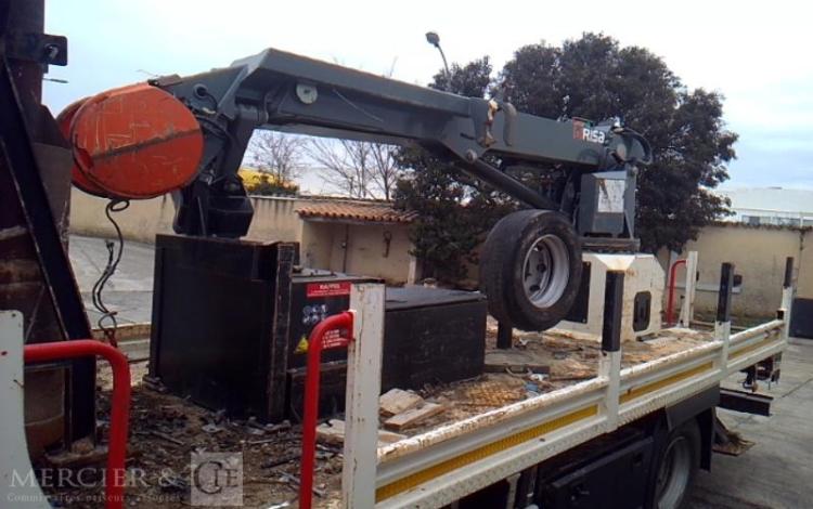 RENAULT MASTER FOREUSE GRUE D12 RISA  FF-224-PB