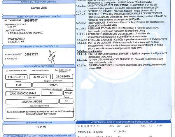 FIAT PANDA STE GRIS FG-378-JP