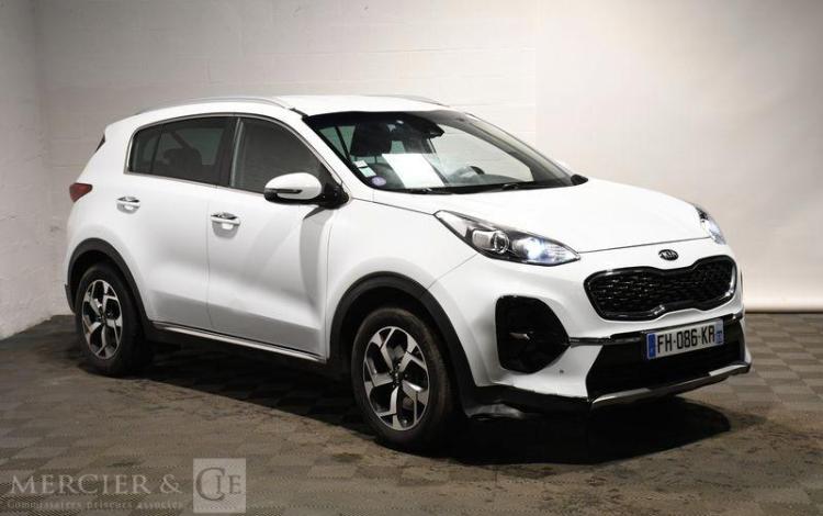 KIA SPORTAGE 1.6 T-GDI 177ch DESIGN 4×2 DCT BLANC FH-086-KR