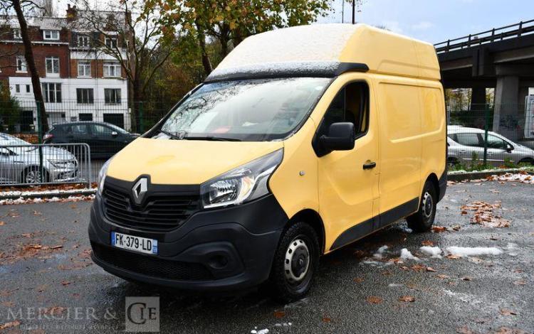 RENAULT TRAFIC FOURGON 1.6 DCI 125 1T2 L1H2 ENERGY CONFORT JAUNE FK-379-LD