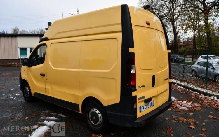 RENAULT TRAFIC FOURGON 1.6 DCI 125 1T2 L1H2 ENERGY CONFORT JAUNE FK-379-LD