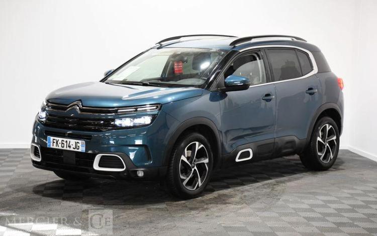 CITROEN C5 AIRCROSS 1.5 BLUEHDI 130 SHINE EAT vendu pour pieces sans carte grise BLEU FK-614-JG