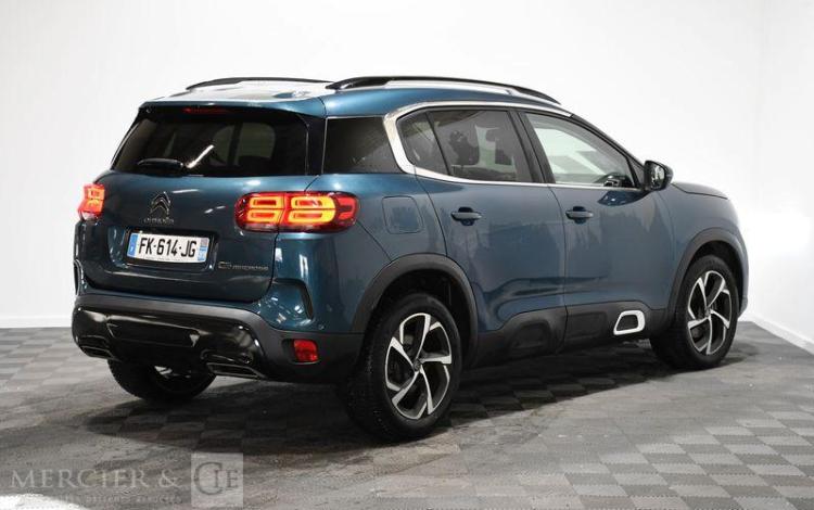 CITROEN C5 AIRCROSS 1.5 BLUEHDI 130 SHINE EAT vendu pour pieces sans carte grise BLEU FK-614-JG