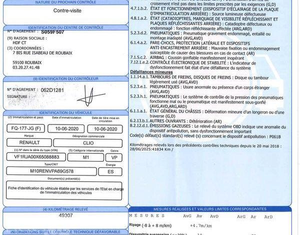 RENAULT CLIO 100 ZEN MARRON FQ-177-JG