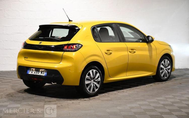 PEUGEOT 208 1,2 PURE TECH ACTIVE BUSINESS S&S JAUNE FQ-289-WS